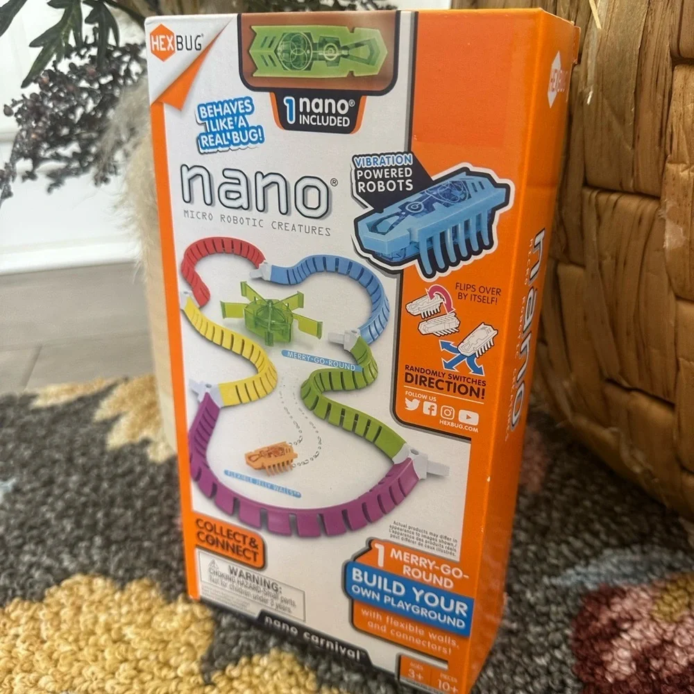 New Hexbug Nano Carnival NIB +Lot Tracks Cells Hexbugs Bugs Collection NIB